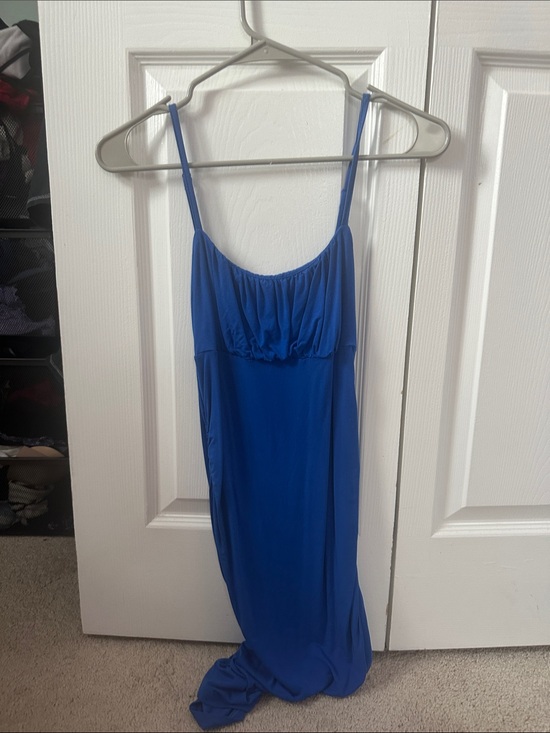 Dresses & Skirts - Royal Blue Spaghetti Strap Maxi Dress
